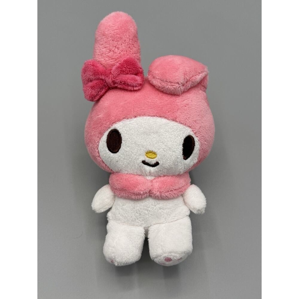 Sanrio Hello Kitty and Friends My Melody Plush Bag Clip 6 Inch Stuffed Animal